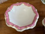 porcelāna servējamo šķīvju komplekts, uzkodām, 5gab šķīvji uz "kājiņu" (5936) - Image 7