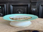 2gab Ekskluzīvs antīks ar roku apgleznots Šveices ainavu porcelāna komplekts "Reinas ūdenskritums un Šafhauzene" — XIX gs. otrā puse (5815) - Image 5