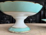 2gab Ekskluzīvs antīks ar roku apgleznots Šveices ainavu porcelāna komplekts "Reinas ūdenskritums un Šafhauzene" — XIX gs. otrā puse (5815) - Image 7