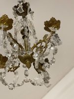 Maza Izmēra Lampa Svecēm, Ar Kristāliem (4134) - Image 6
