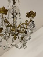 Maza Izmēra Lampa Svecēm, Ar Kristāliem (4134) - Image 4