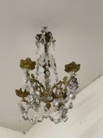 Maza Izmēra Lampa Svecēm, Ar Kristāliem (4134) - Image 2