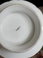2gab Ekskluzīvs antīks ar roku apgleznots Šveices ainavu porcelāna komplekts "Reinas ūdenskritums un Šafhauzene" — XIX gs. otrā puse (5815) - Image 12
