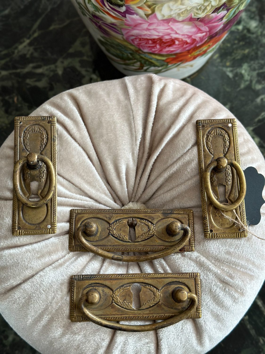 Art Deco Maza Izmēra Rokturi, Viegli Pēc Svara, 4gab (4141) - Image 1