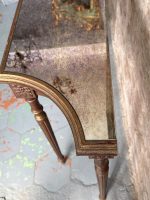 Gilded Console with Foxed Mirrors — Louis XVI Style, Europe, 20th c. (6606) - Image 5