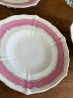 porcelāna servējamo šķīvju komplekts, uzkodām, 5gab šķīvji uz "kājiņu" (5936) - Image 9