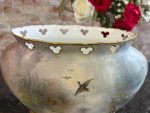 Painted porcelain cachepot with hunting motif — Neo-Rococo style (7066) - Image 13