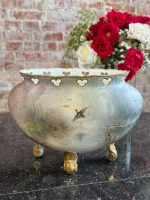 Painted porcelain cachepot with hunting motif — Neo-Rococo style (7066) - Image 11