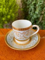 Porcelāna krūzīte ar šķīvīti, "Limoge", maza izmēra (2709) - Image 4