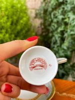 Porcelāna krūzīte ar šķīvīti, "Limoge", maza izmēra (2709) - Image 11