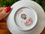 Porcelāna krūzīte ar šķīvīti, "Limoge", maza izmēra (2709) - Image 10