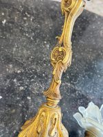 Grezna griestu lampa ar stikla kupoliem, neliela izmēra, 3 spuldzēm (7073) - Image 11
