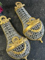 Snygg vägglampa, liten storlek, plats för 2 glödlampor vardera (6431) - Bild 2
