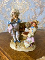 Porcelāna figūru trauciņi ar smalku detalizāciju, maza izmēra, 2 gab (372) - Image 6
