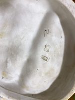Porcelāna figūru trauciņi ar smalku detalizāciju, maza izmēra, 2 gab (372) - Image 9