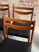Set of 6 Teak Dining Chairs — Scandinavian Design, France, c. 1960–1970 (6605) - Image 8