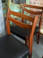 Set of 6 Teak Dining Chairs — Scandinavian Design, France, c. 1960–1970 (6605) - Image 10