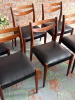 Set of 6 Teak Dining Chairs — Scandinavian Design, France, c. 1960–1970 (6605) - Image 4
