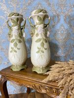 Royal dux liela izmēra porcelāna vāzes, 2gab (375) - Image 2
