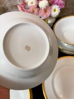 "Limoges" porcelāna pusdienu servīze ar bagātīgu zeltījumu ("Limoges" France porcelain dinner service with gold band) (2536) - Image 15