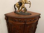 Kulmikas puukommodi — Historiallinen tyyli, Belgia, 1890 - Image 7