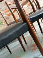 Set of 6 Teak Dining Chairs — Scandinavian Design, France, c. 1960–1970 (6605) - Image 18