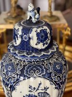 "Delft" vāze ar vāku, liela izmēra (2488) - Image 6