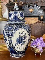 "Delft" vāze ar vāku, liela izmēra (2488) - Image 2