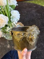 neliela izmēra bronzas trauciņš ar grezniem ornamentiem (6313) - Image 2