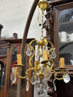 Griestu Lampa ar Kristāliem, 4 Spuldzes, Neliela Izmēra (5265) - Image 4