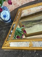 Vidēji liela izmēra spogulis ar novecinātu spoguļa rāmi (6437) – Bild 12