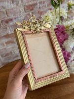Small bronze/copper photo frame (5986) - Image 2
