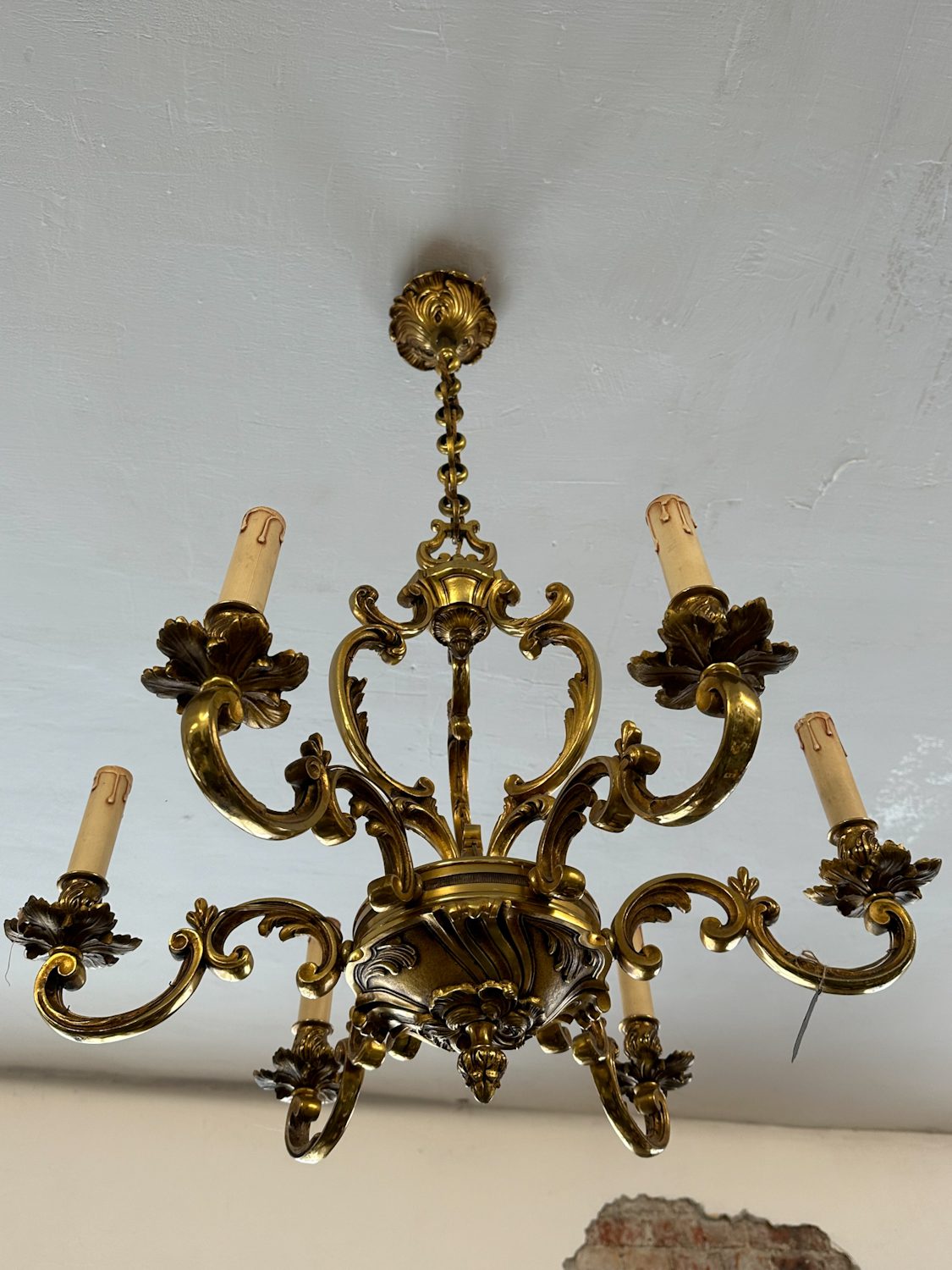 Lustra, Vidēji Liela Izmēra, 6 spuldzes (4151) - Image 1