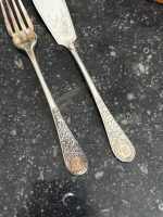 Antique Fish Cutlery Set for 12 Persons in Original Wooden Box - Goulding Plymouth (6583) - Image 11