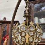 Interesantas Formas Lampa ar 3 Spuldzēm, Viegla Pēc Svara (5289)