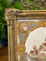 Dekorativ flis i gullfarget ramme (3367) - Bilde 6