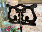 Elegant black wooden music stand — Louis XVI (Classical) style, (6435) - Image 8
