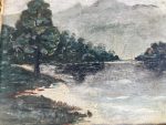 Medium-sized paintings with landscape, lightweight, available as a set of 2 (6436) - Image 7