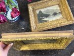 Medium-sized paintings with landscape, lightweight, available as a set of 2 (6436) - Image 2
