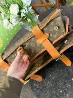 Louis Vuitton drēbju soma kostīmiem, ko likt uz pakarināmā, salokāma (6317) - Image 6