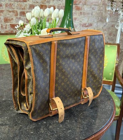 Louis Vuitton dragttaske til jakkesæt, hængende, foldbar (6317)