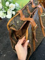 Louis Vuitton drēbju soma kostīmiem, ko likt uz pakarināmā, salokāma (6317) - Image 3