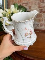 Porcelāna piena krūze ar ziedu detaļām, maza izmēra (3121) - Image 10