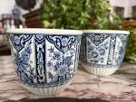 Delft puķpodi, kašpo, maza izmēra 3 gab (3844) - Image 2