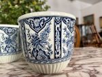 Delft puķpodi, kašpo, maza izmēra 3 gab (3844) - Image 3