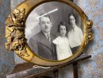 Золотая рама с розами, для зеркала или картины (400) — изображение 5