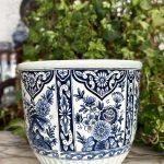 Delft puķpods, kašpo, vidēja izmēra (3845)