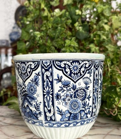 Delft puķu pods, vidēja izmēra (3845)