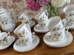 Antīka porcelāna tējas un kafijas servīze 11 personām ar divām tējkannām (Antiquarian Porcelain Tea & Coffee Service for 11 Persons) (5966) - Image 8