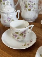 Antīka porcelāna tējas un kafijas servīze 11 personām ar divām tējkannām (Antiquarian Porcelain Tea & Coffee Service for 11 Persons) (5966) - Image 9